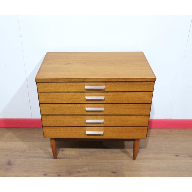 Mid 20th Century Mid Century Modern Vintage Teak Short Dresser Drawers by White and Newton For Sale - Image 5 of 14