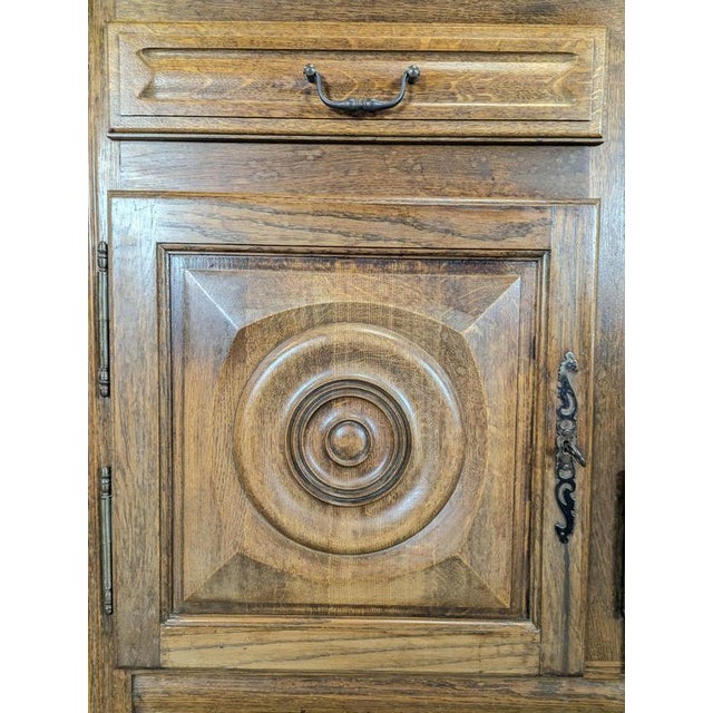 Wood Sideboard in Oak from DLG Dudouyt For Sale - Image 7 of 9