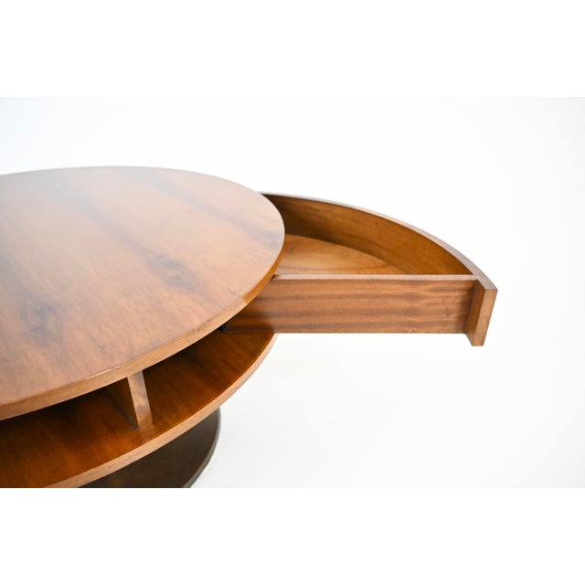 Wood Vintage Italian Coffee Table, 1970s For Sale - Image 7 of 11