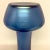 Dark Blue Iridescent Art Deco Glass Vase For Sale - Image 5 of 6