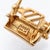 Vintage 14k Yellow Gold Sewing Machine Charm/Pendant For Sale - Image 4 of 4