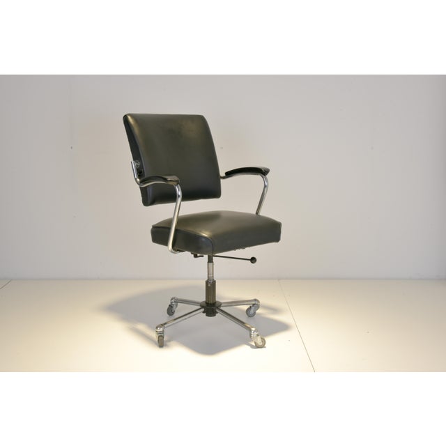 Vintage German Desk Chair from Drabert, 1950 For Sale - Image 9 of 10