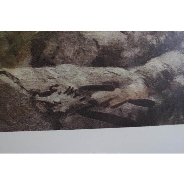 Vintage Lithograph of a British Fox Hunting Scene "The Pink of Condition" by George Wright For Sale - Image 10 of 18