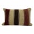 Turkish Hemp Pillow Cushion Natural Brown Black Beige Pillow Cushion Cover 16" x 24" For Sale