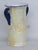 Yellow and Blue Lusterware Czechoslovakia Art Pottery Small Bud Vase 4483b For Sale - Image 11 of 12