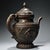 Late 20th Century Vintage Tibetan Style Copper Teapot - High Relief Repoussé Ewer With Dragon Spout For Sale - Image 5 of 10