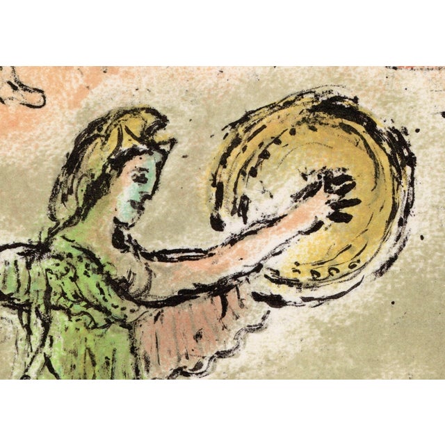 Marc Chagall, Assembly of the Gods, from Odyssey, 1989, Lithograph For Sale - Image 8 of 11