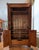 Rustic Wood Entertainment Armoire Cabinet – Traditional Style With Crown Molding & Paneled Doors For Sale - Image 4 of 13