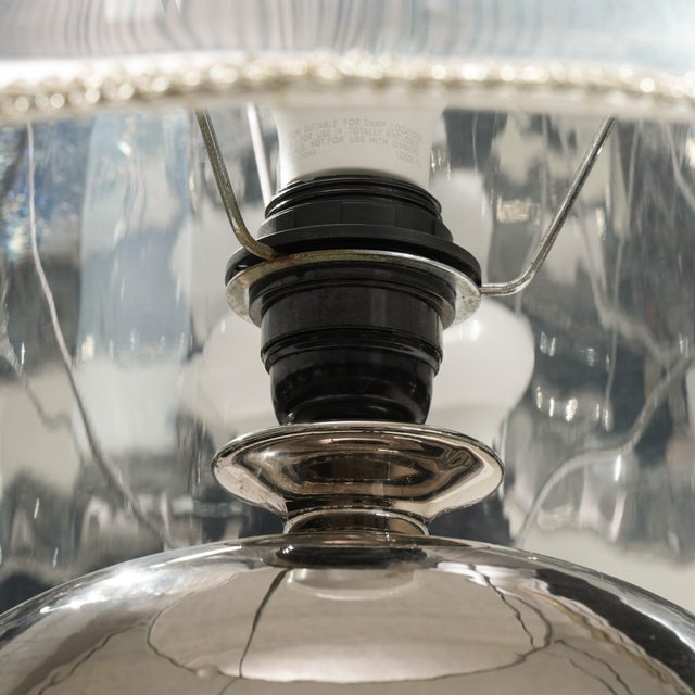 Modern Glass Table Lamp, Antique, France, 20th Century For Sale - Image 9 of 13