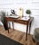 Italian Walnut Marquetry Desk, 1980s For Sale - Image 4 of 11