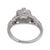 Art Deco Style Gia 1.63 Old European Cut Diamond Ruby Platinum Engagement Ring, Size 6.75 For Sale In Los Angeles - Image 6 of 8