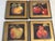 Set of 4 Vintage Chromolithographs in Gold Frames For Sale In Miami - Image 6 of 12