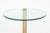 Modern Modern Circular Glass Top Brass Coffee Table For Sale - Image 3 of 7