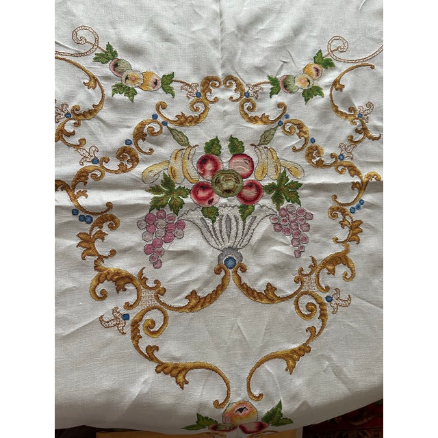 This is the most intricate needlework ever seen. Please blow up photos to see details. Purchased from an elderly lady in...