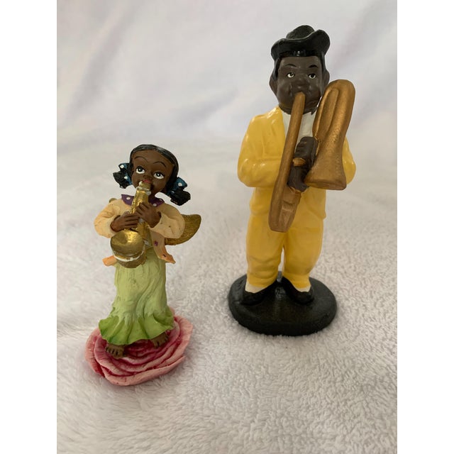 1940s Jazz Duo Figurines - Set of 2 For Sale - Image 9 of 9