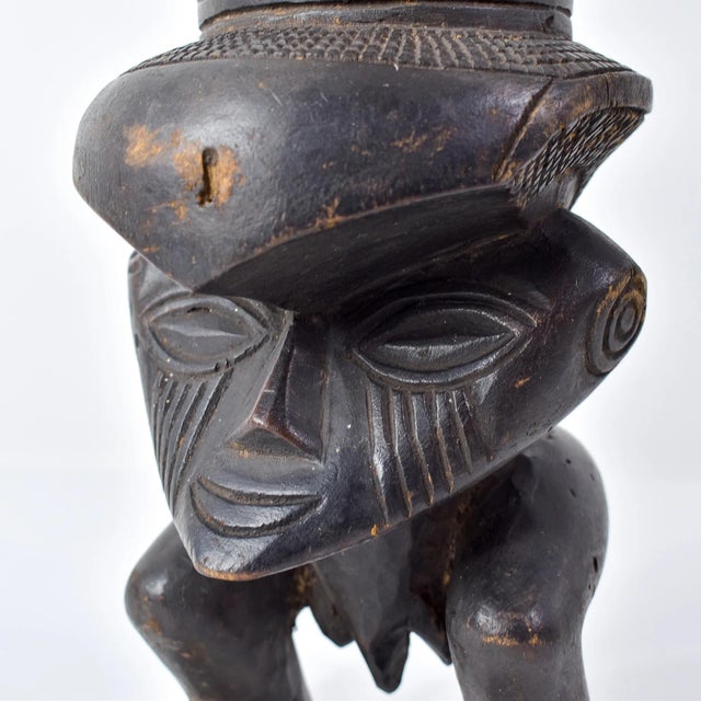 Early 20th Century Kuba Lele Figural Cup For Sale - Image 12 of 18