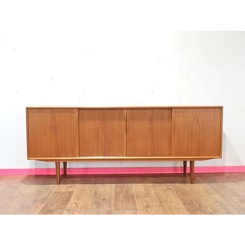 1960s Mid Century Modern Vintage Teak by Axel Christensen Danish Sideboard Credenza G Plan Style For Sale - Image 10 of 14