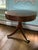 Brown Late 20th Century Attributed Kittinger Drum Table For Sale - Image 8 of 8
