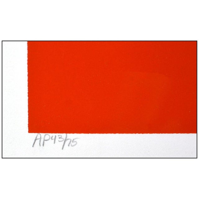 Late 20th Century Abstract 7, Yankel Ginzburg For Sale - Image 4 of 5