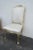 French French Painted Carved High Back Desk Vanity Chair 3788 For Sale - Image 3 of 12