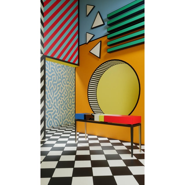 Proportion II Console Table by Malabar For Sale - Image 9 of 15