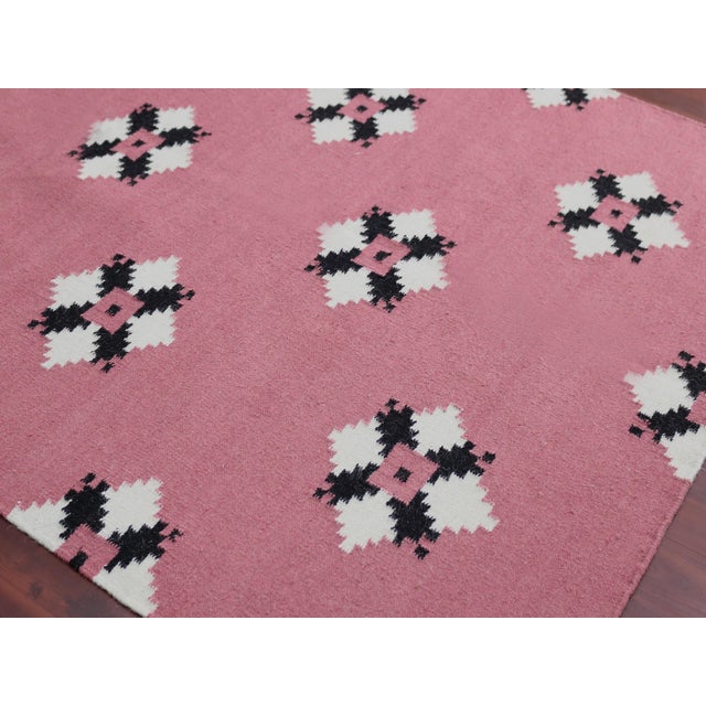 Zara Southwestern Pink FlatWeave Rug 8'x10' Chairish
