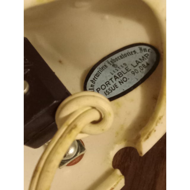 1960s Victorian lady scent defusing night lamp For Sale - Image 6 of 6