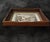 Wood Vintage Dark Wood and Gilt Frame With Gustav Klimt Bookplate, “Fulfilment” For Sale - Image 7 of 8