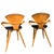Norman Cherner Mid-Century Pretzle Arm Chairs by Norman Cherner for Plycraft - Pair For Sale - Image 4 of 10