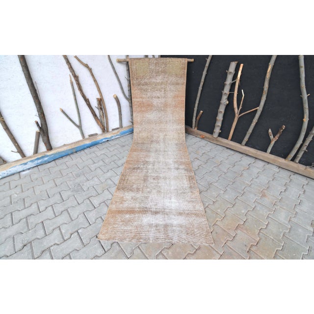 1920s Vintage Turkish Runner-2′9' × 11′6″ For Sale - Image 10 of 11
