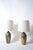 Ochre and Brown Glaze Drips Lamps, 1930s, Set of 2 For Sale - Image 6 of 6