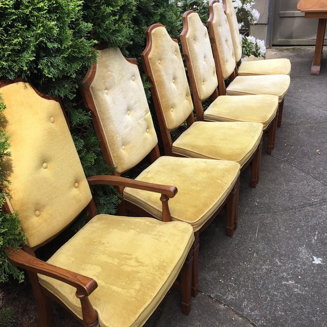 1960s Bassett MidCentury Dining Set Chairish