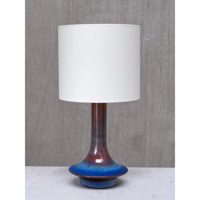 Table Lamps in Glazed Stoneware by Einar Johansen for Søholm, Denmark, 1960s, Set of 2 For Sale - Image 10 of 14