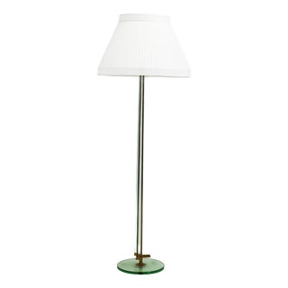 Large Glass Stem Luminator Lamp by Pietro Chiesa for Fontana Arte, 1940s For Sale