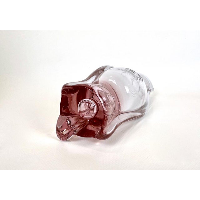 Alexandrite Glass Vase by Miloslav Klinger for Železný Brod, 1960s For Sale - Image 6 of 8