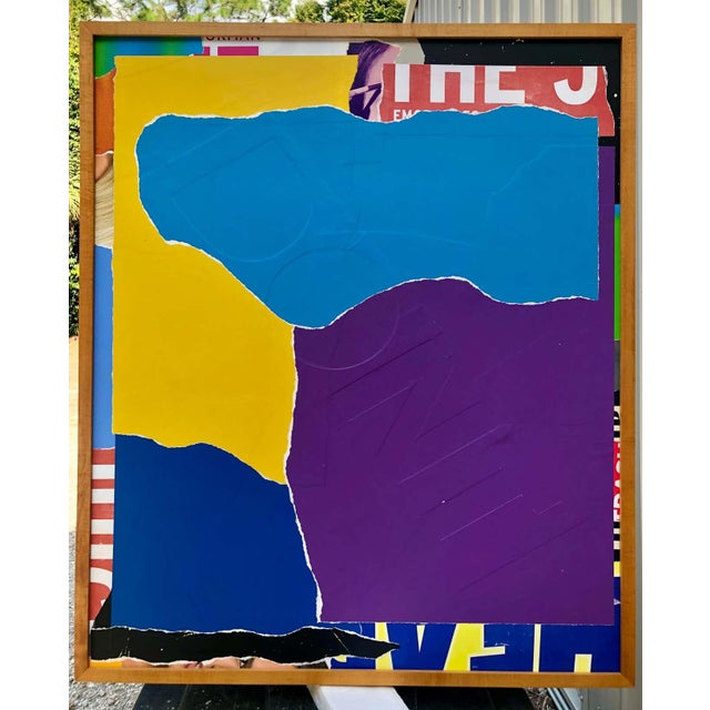 Early 21st Century William Finlayson Jr. Original Abstract Mixed Media Painting, 2019 For Sale - Image 5 of 10