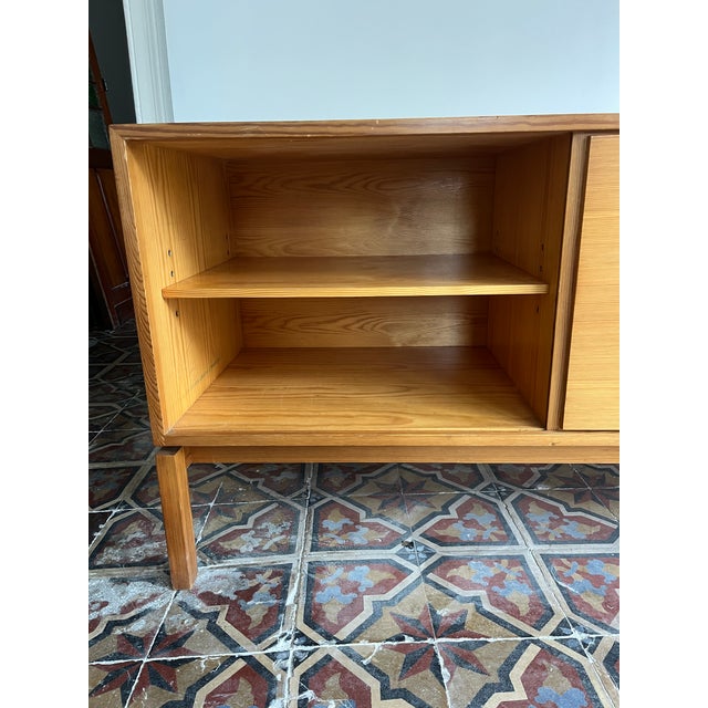 1970s Vintage Sideboard in Pine, Germany, 1970s For Sale - Image 5 of 15