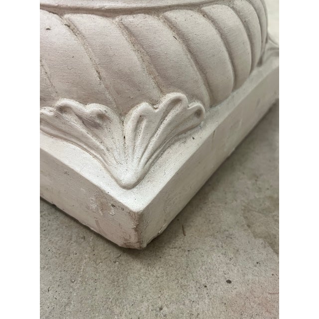 Sculpture Materials Plaster Column Pedestal For Sale - Image 7 of 10