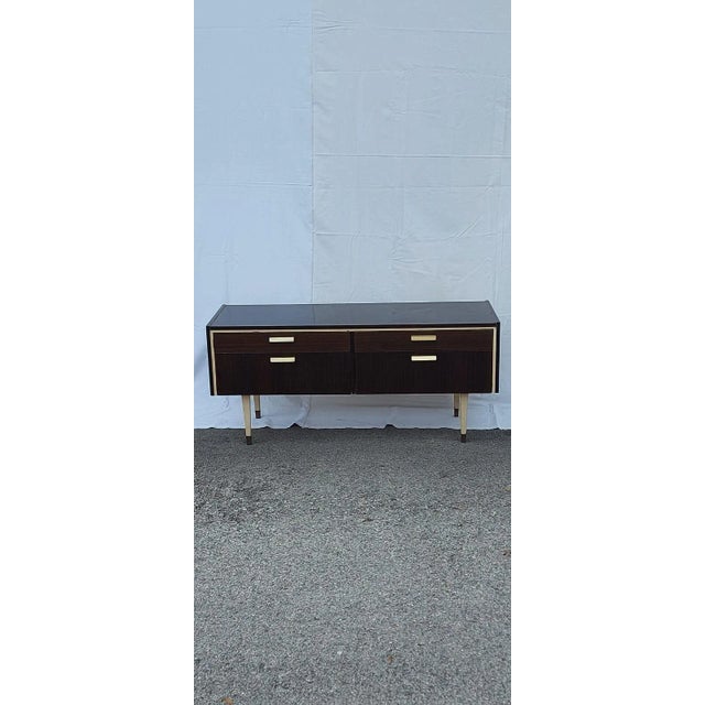 Wood Mid-Century TV Cabinet For Sale - Image 7 of 11