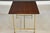 Mid-Century Modern 1960s Paul McCobb Brass and Mahogany End Table For Sale - Image 3 of 8