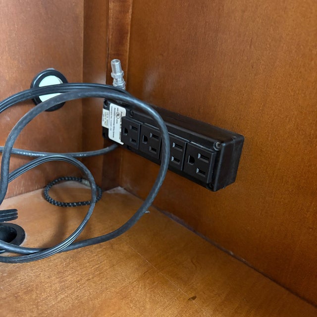 Vintage Crate & Barrel Mission Style Tv Cabinet For Sale - Image 14 of 14