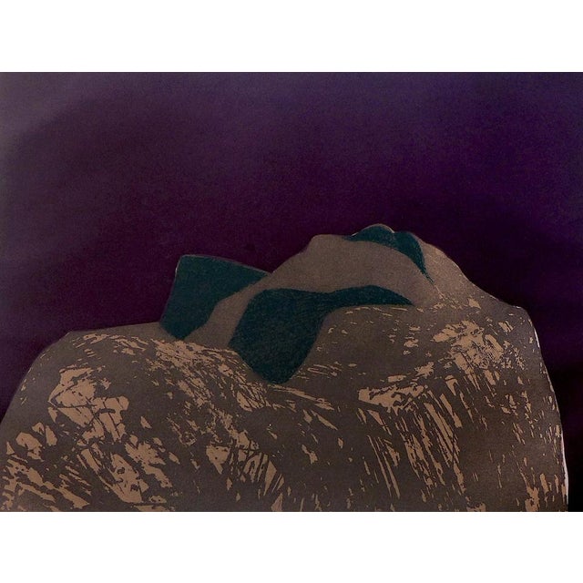 Fritz William Scholder Lovers, 1982 Guarro paper engraving Signed and justified in pencil by the artist, 120 copies and 10...