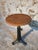 Vintage Industrial Adjustable Swivel Stool with Cast Iron Base and Beech Plywood Seat from Singer, 1950s For Sale - Image 9 of 11