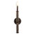 Port 68 Tivoli Marble Gray/Bronze Sconce For Sale - Image 4 of 6