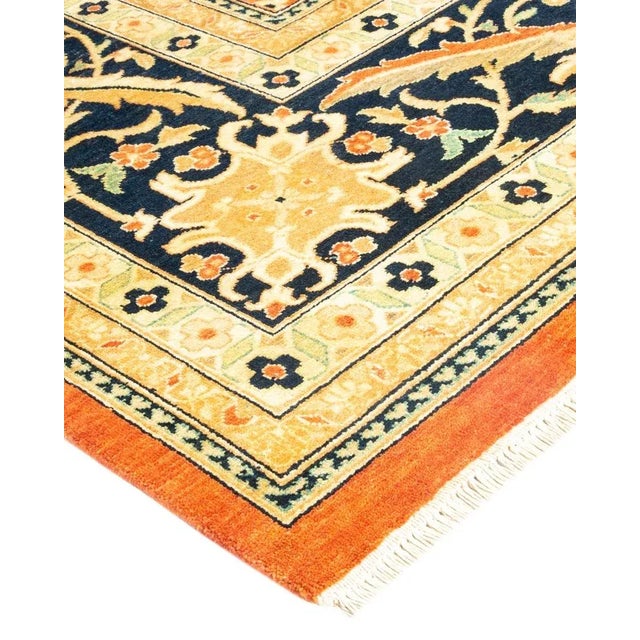 With an amalgam of sizes and aesthetic influences ranging from art deco to Rorschach and modernist, the rugs in the...