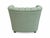 Mid-Century Modern Tufted Barrel Back Club Chair For Sale - Image 4 of 4