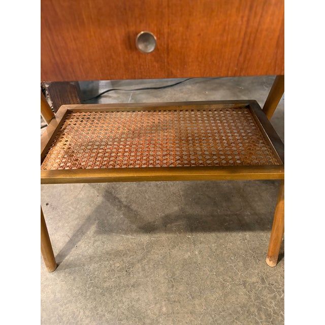 1960s Danish Teak Mid Century Marble Top Nightstands a Pair For Sale - Image 5 of 11