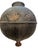 Late 19th-Early 20th c. VICTORIAN Double Arm "The Angle Lamp Co. NY" Ceiling Fixture Patinated & Copper Finished Surface...