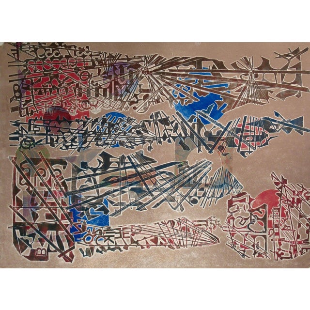 Expressionism Ruth Leaf Untitled C. 1990 Reproduction Print For Sale - Image 3 of 5