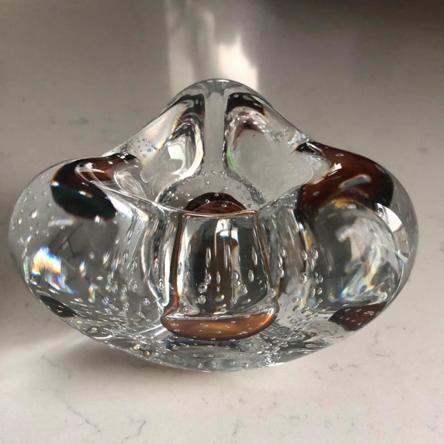 Late 20th Century Pyrcak Handblown Bullicante Paperweight-Initialed For Sale - Image 5 of 9